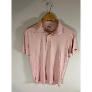 American Eagle Outfitters Pink Short Sleeve Polo Shirt Women's S/P‎ CH Golf
